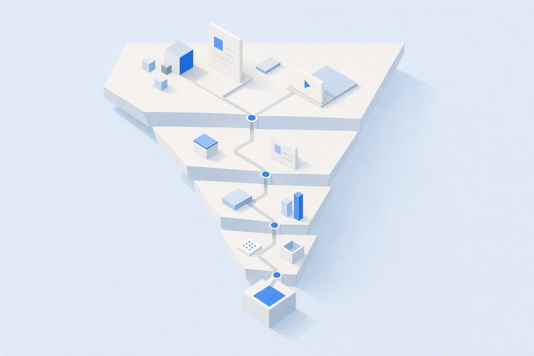 Six Stage Sales Funnel: Tactics, KPIs, and Handoffs for Marketers